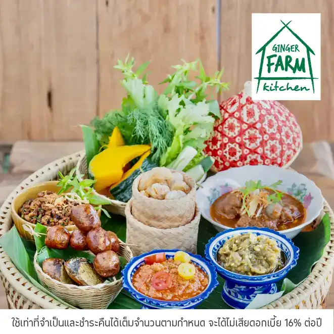 จินเจอร์ฟาร์ม (Ginger Farm Kitchen) รับคุ้ม 2 ต่อ